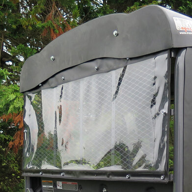 Kubota RTV-X Series Clear Back Panel